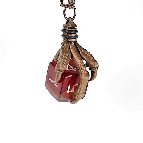 Chessex - Pendant d6 w/ Old Copper Finish - CHX53002 - Good Games