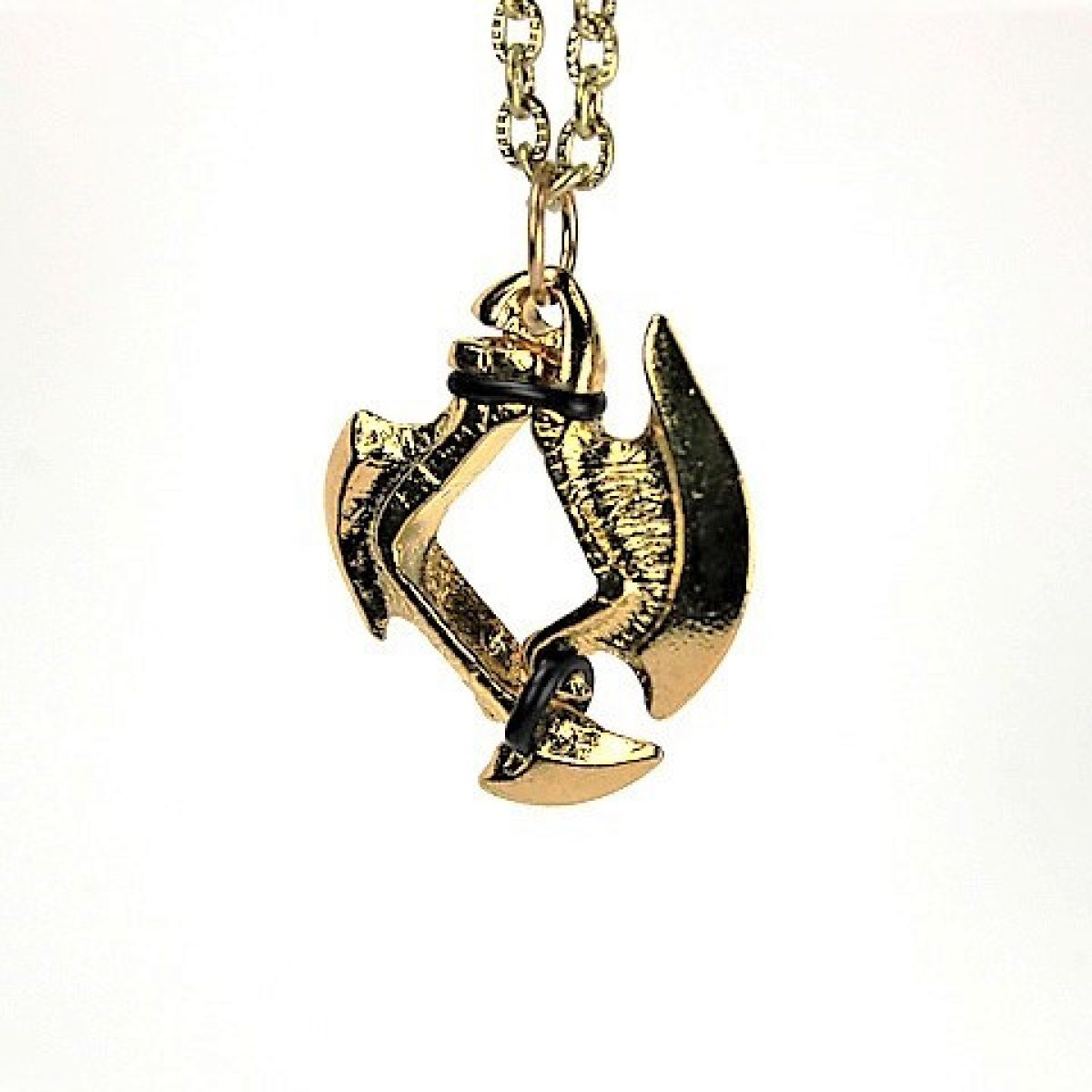Chessex - Pendant 12mm d6 Axe Blade w/ Gold Finish - CHX53212 - Preorder - Good Games