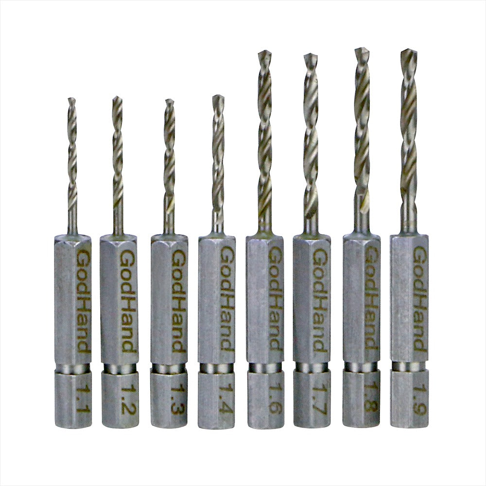 Godhand: Bits - Quick Attachable Drill Bit (Set C) (8 pcs set) - Good Games