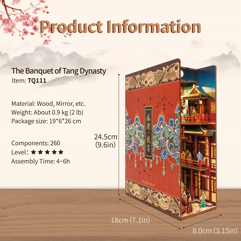 DIY Book Nook The Banquet of Tang Dynasty - Good Games