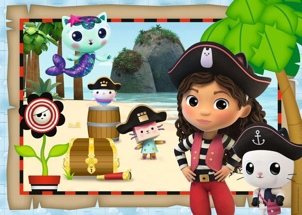 Ravensburger - Gabby's Dollhouse Giant Floor Puzzle 24 Pieces - Good Games