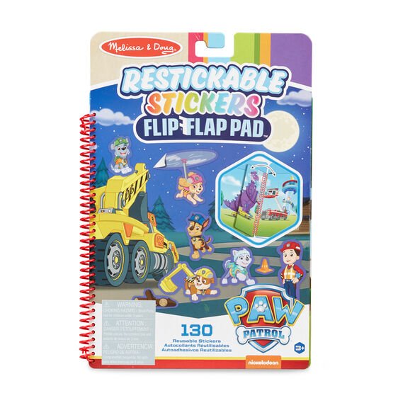Melissa & Doug Paw Patrol Restickable Sticker Ult Mission - Good Games