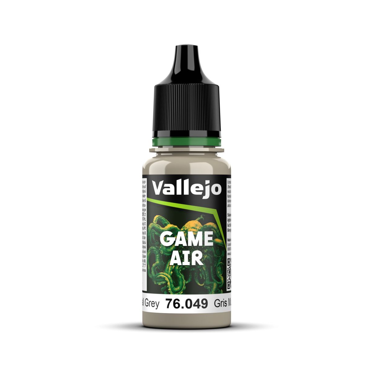 Vallejo Game Air - Stonewall Grey 18ml - Good Games