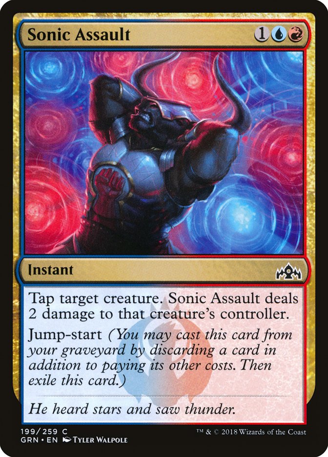 Sonic Assault 199/259 (Guilds of Ravnica)