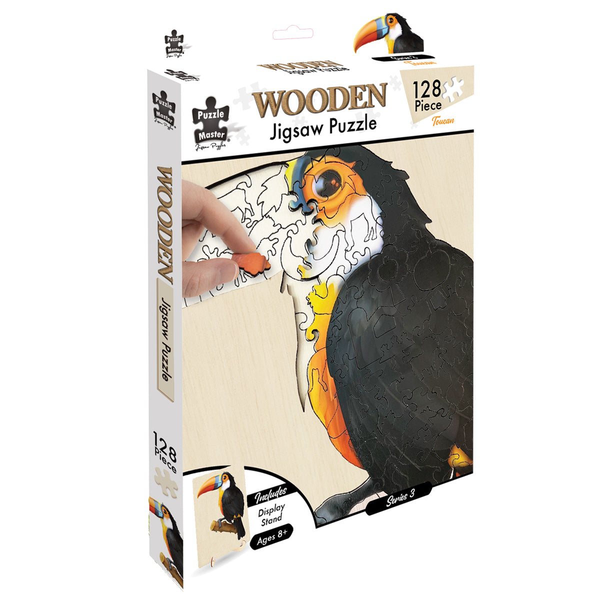 Toucan Wooden 127 Piece Jigsaw - Good Games