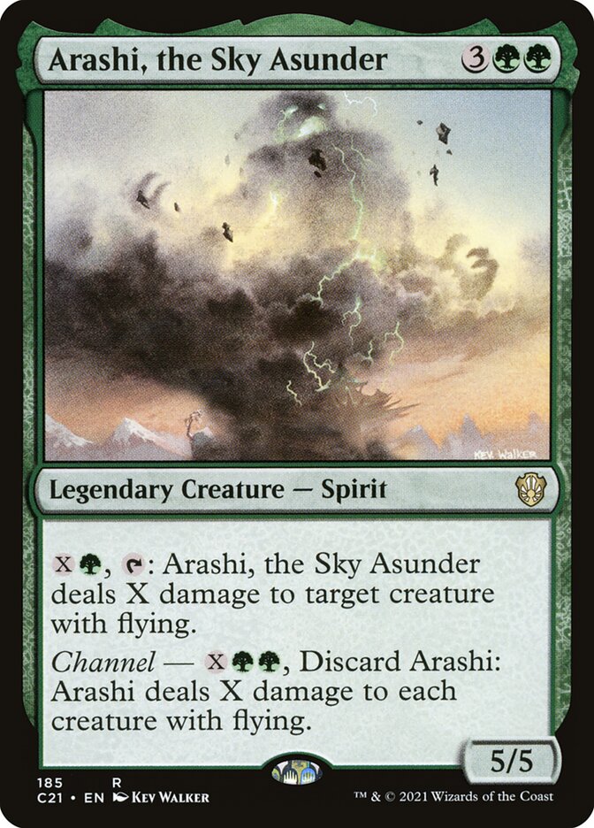 Arashi, the Sky Asunder 185/81 (Commander 2021)