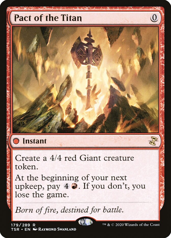 Pact of the Titan 179/289 (Time Spiral: Remastered) - Foil