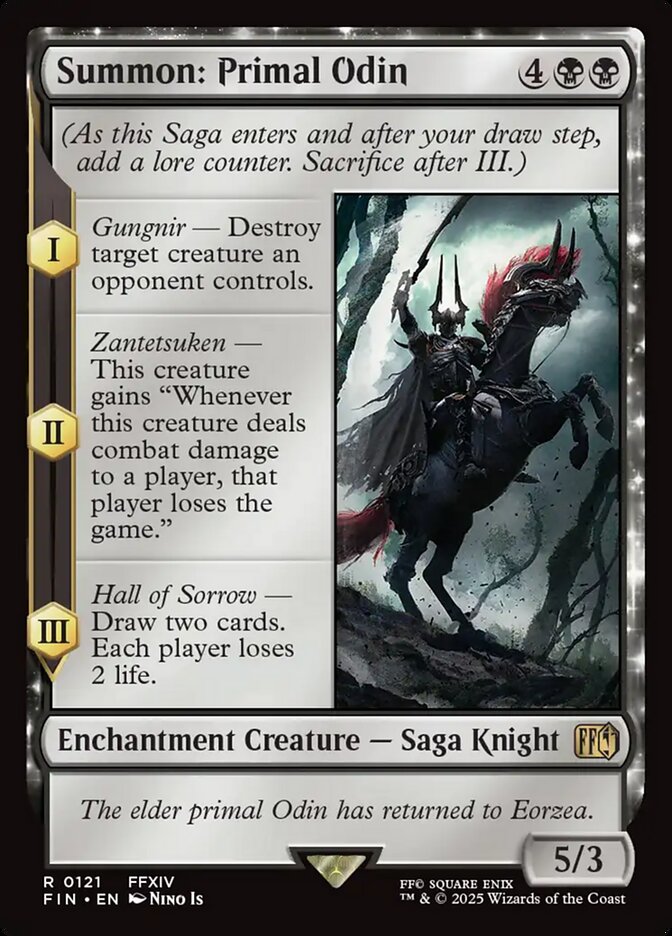 Summon: Primal Odin 121 (FINAL FANTASY) - Foil