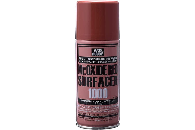 Mr Oxide Red Surfacer 1000 Spray - Good Games