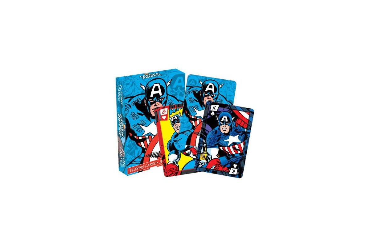 Playing Cards Marvel Captain America Comics - Good Games