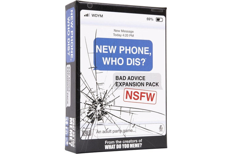 New Phone, Who Dis? Bad Advice Expansion Pack - Good Games