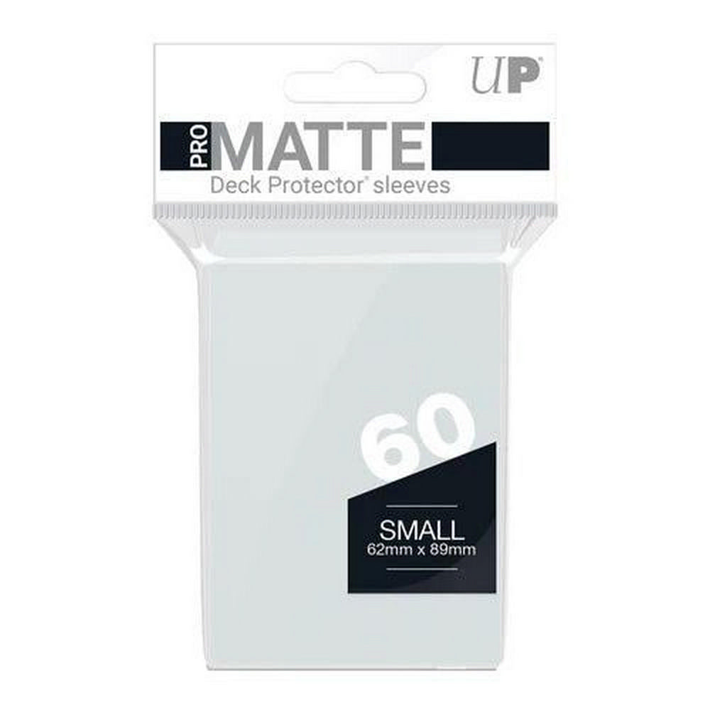 Ultra Pro PRO-Matte Deck Protector Sleeves 60-Piece Set Small - Clear - Good Games