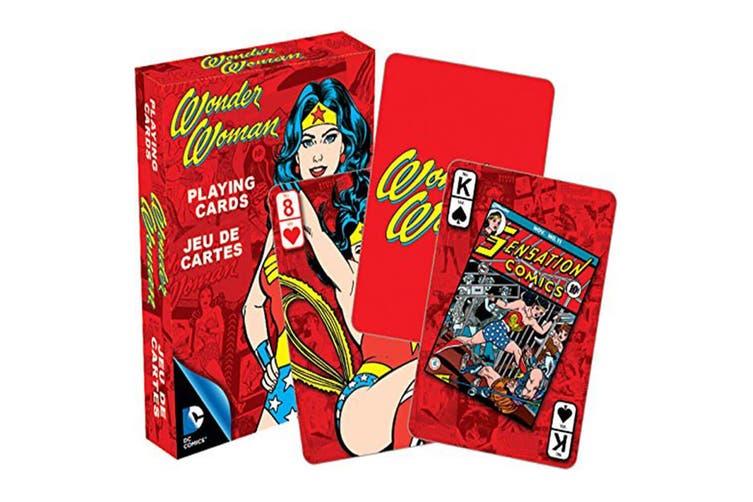 Dc Comics Retro Wonder Woman Playing Cards - Good Games