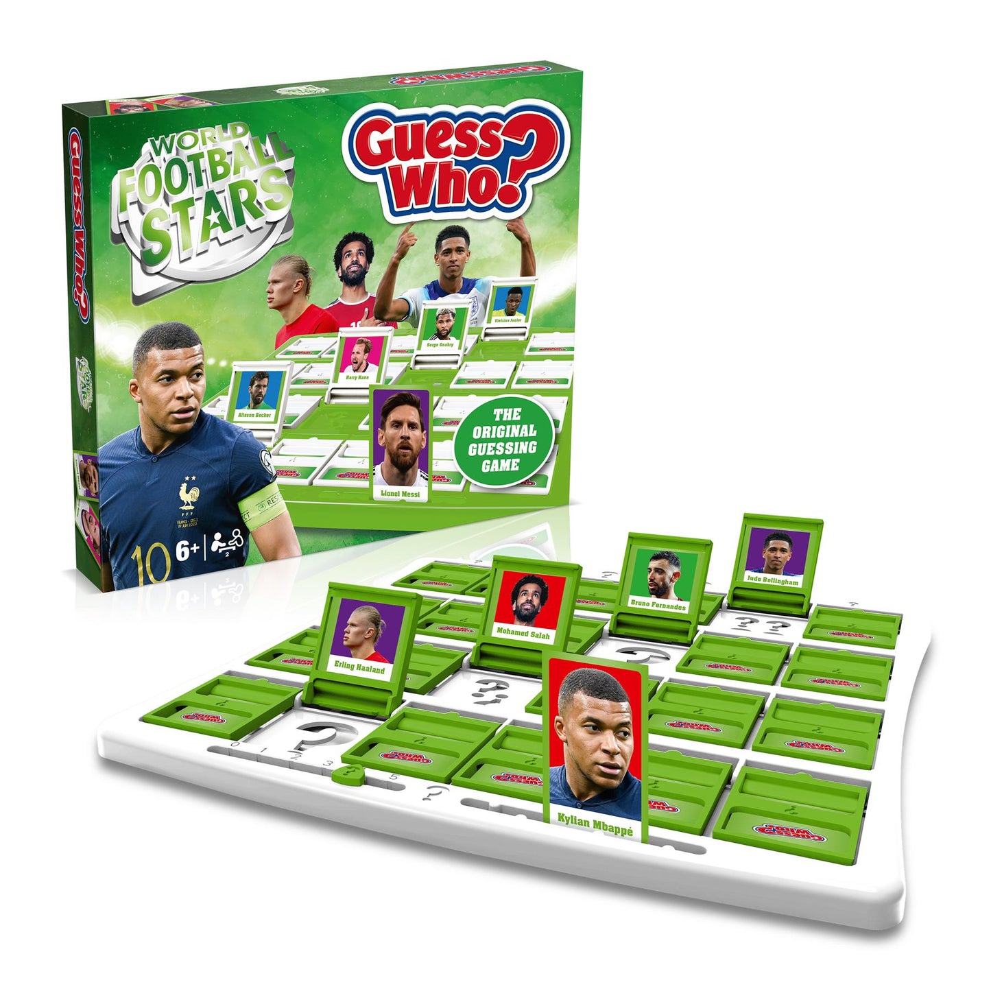 Guess Who? World Football Stars Green Guessing Game - Good Games