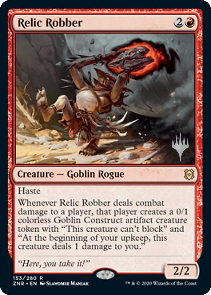 Relic Robber 153 (Promo Pack: Zendikar Rising) - Foil
