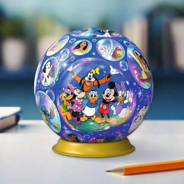Ravensburger - 3D Puzzleball Disney Characters 72 Piece Jigsaw - Good Games