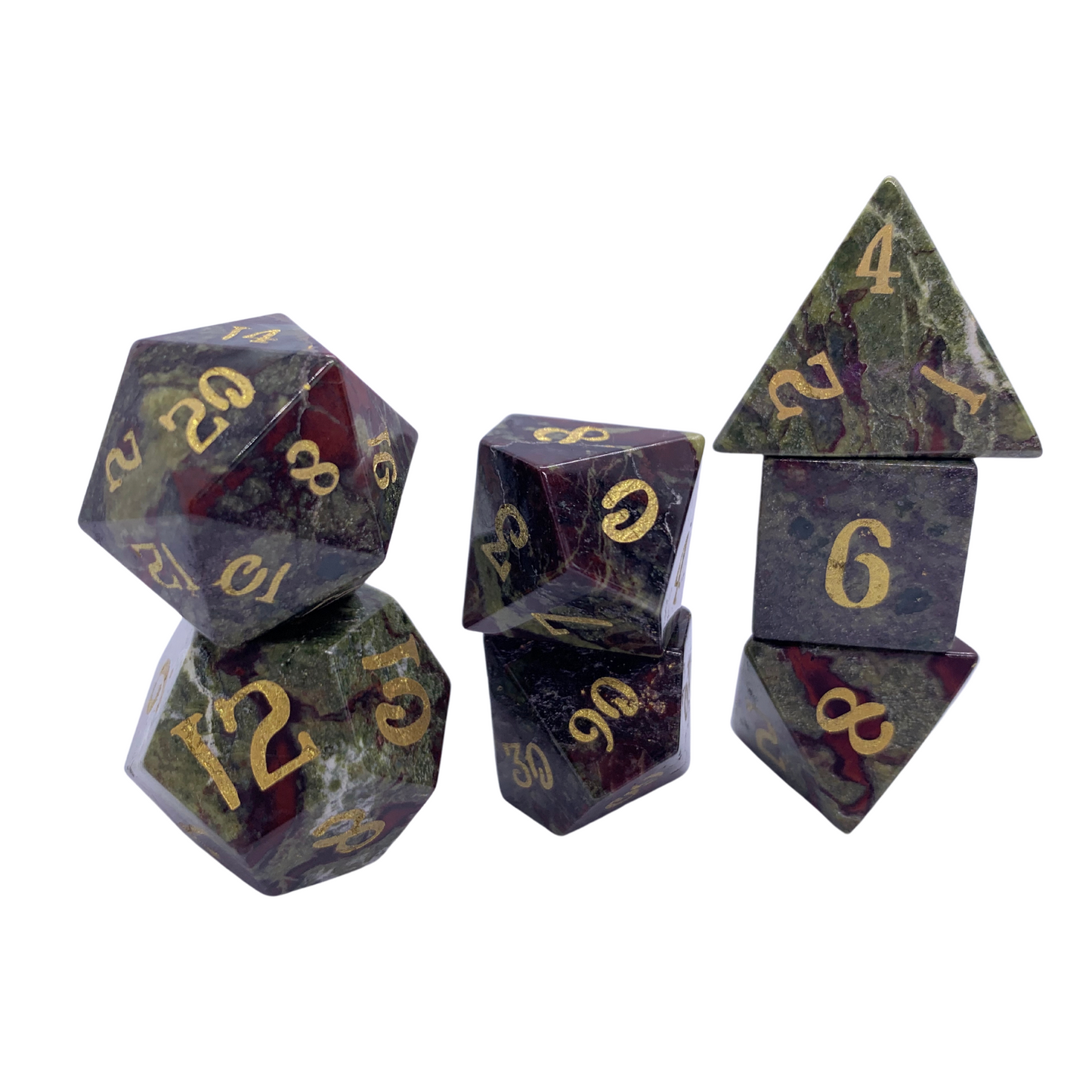 Level Up Dice - Dragon Bloodstone Eldritch 7 Die Set - Good Games
