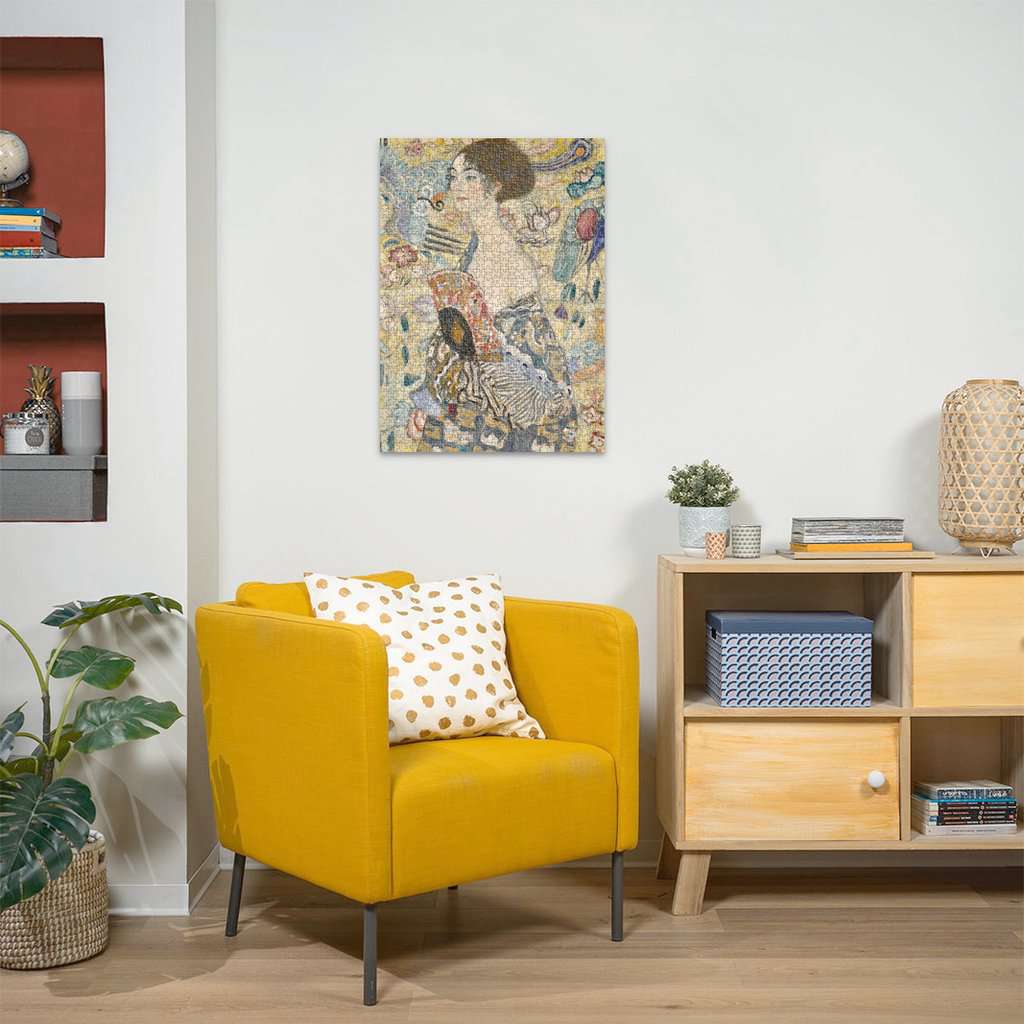 Ravensburger - Lady with a Fan 1000 Piece Jigsaw - New Version - Good Games