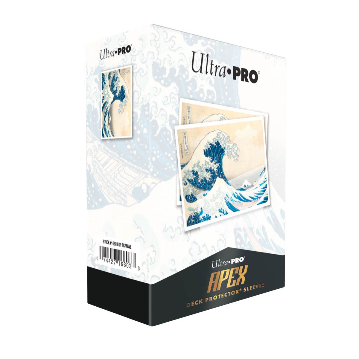 新品　2点セット　ULTRA PRO　ウルトラプロ　葛飾北斎　APEX Ultra Pro: The Great Wave off Kanagawa 105ct APEX Deck Protector