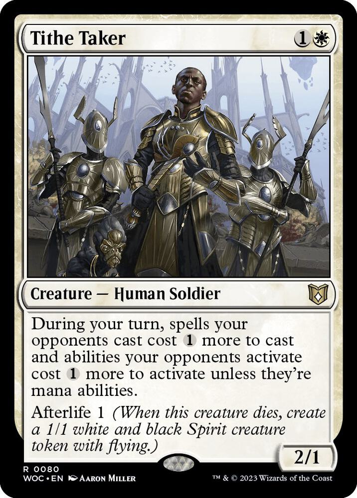 Tithe Taker 80 (Commander: Wilds of Eldraine)