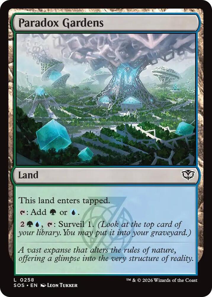 Paradox Gardens 258 (Secrets of Strixhaven) - Foil