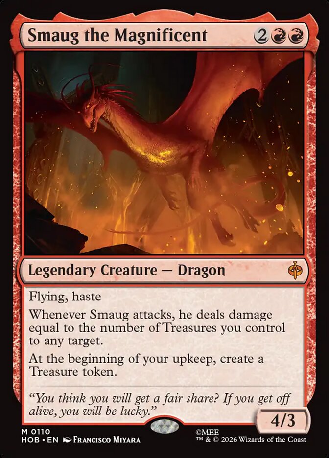 Smaug the Magnificent 110 (The Hobbit) - Foil