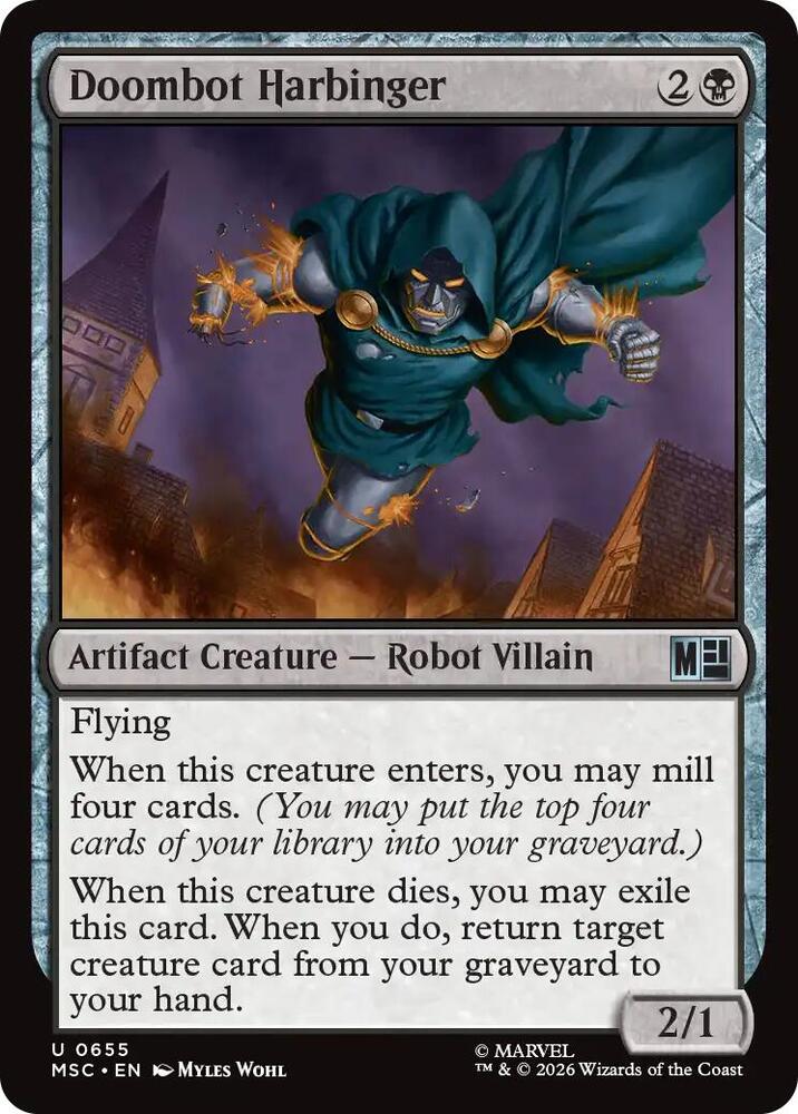 Doombot Harbinger 655 (Commander: Marvel Super Heroes) - Foil