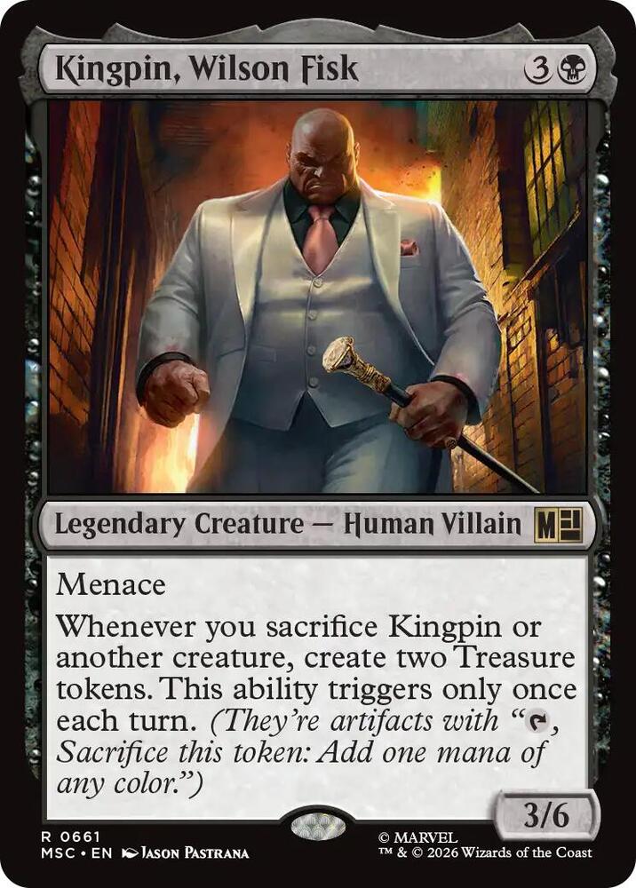 Kingpin, Wilson Fisk 661 (Commander: Marvel Super Heroes) - Foil
