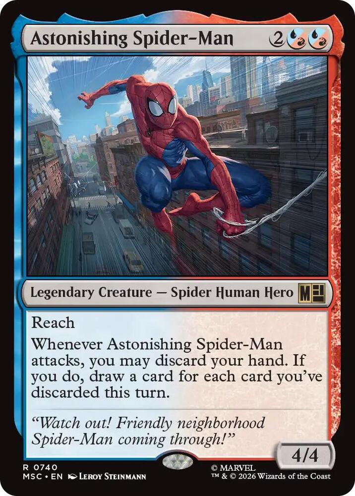 Astonishing Spider-Man 740 (Commander: Marvel Super Heroes) - Foil