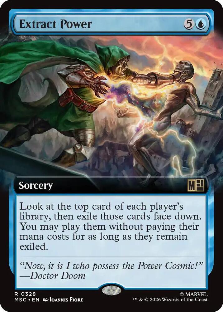 Extract Power 328 (Commander: Marvel Super Heroes) - Extended Art