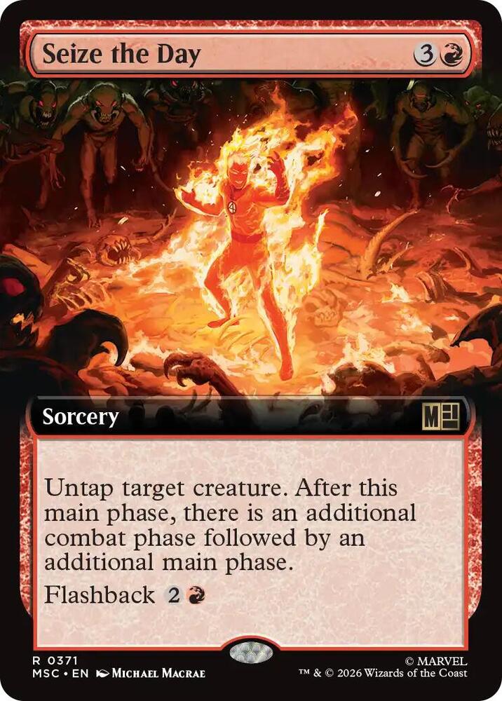 Seize the Day 371 (Commander: Marvel Super Heroes) - Extended Art