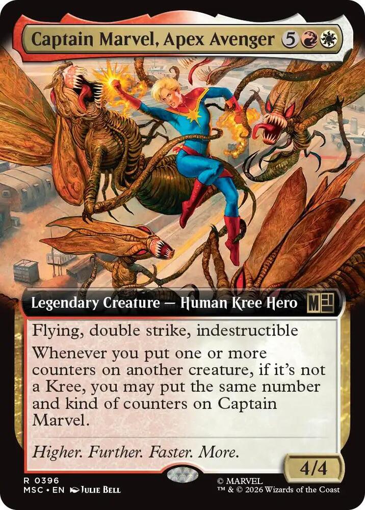 Captain Marvel, Apex Avenger 396 (Commander: Marvel Super Heroes) - Extended Art