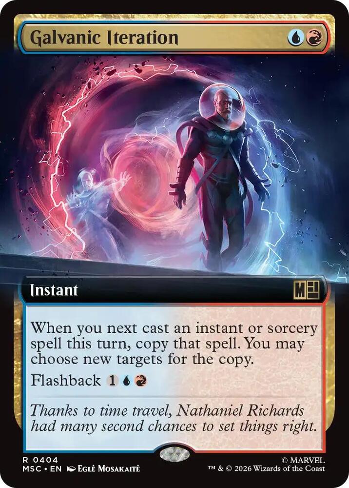 Galvanic Iteration 404 (Commander: Marvel Super Heroes) - Extended Art