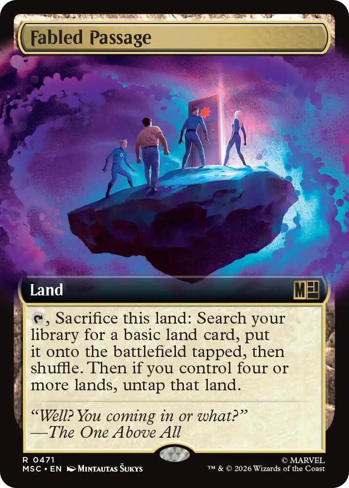 Fabled Passage 471 (Commander: Marvel Super Heroes) - Extended Art