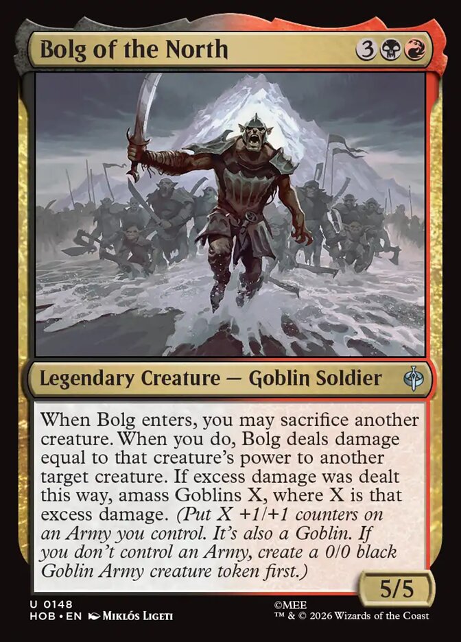 Bolg of the North 148 (The Hobbit) - Foil