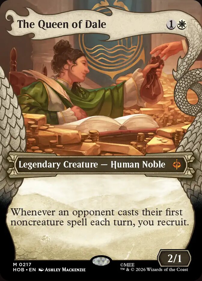 The Queen of Dale 217 (The Hobbit) - Showcase Foil