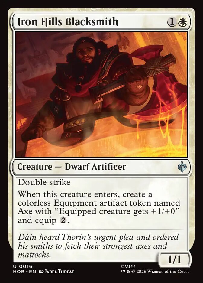 Iron Hills Blacksmith 16 (The Hobbit) - Foil
