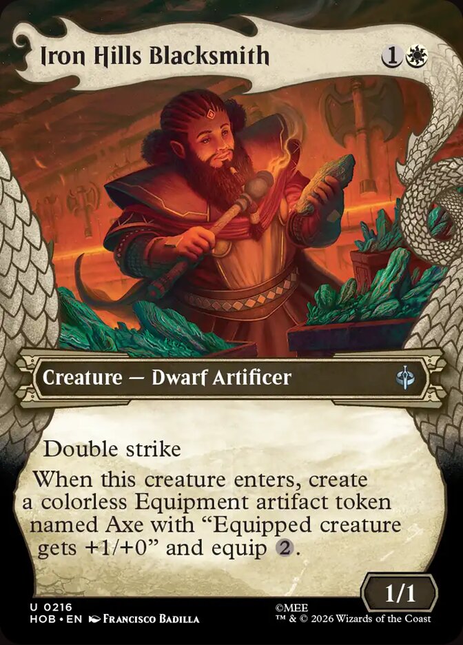 Iron Hills Blacksmith 216 (The Hobbit) - Showcase Foil