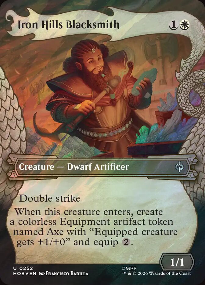 Iron Hills Blacksmith 252 (The Hobbit) - Showcase Surge Foil