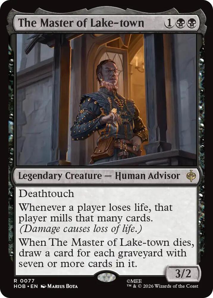The Master of Lake-town 77 (The Hobbit) - Foil