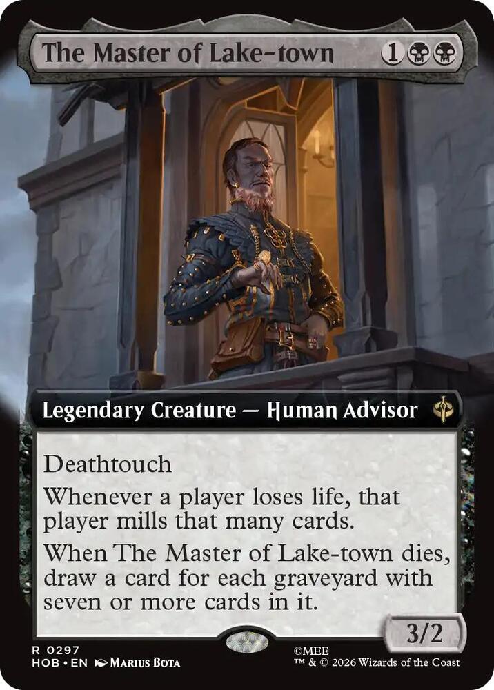 The Master of Lake-town 297 (The Hobbit) - Extended Art