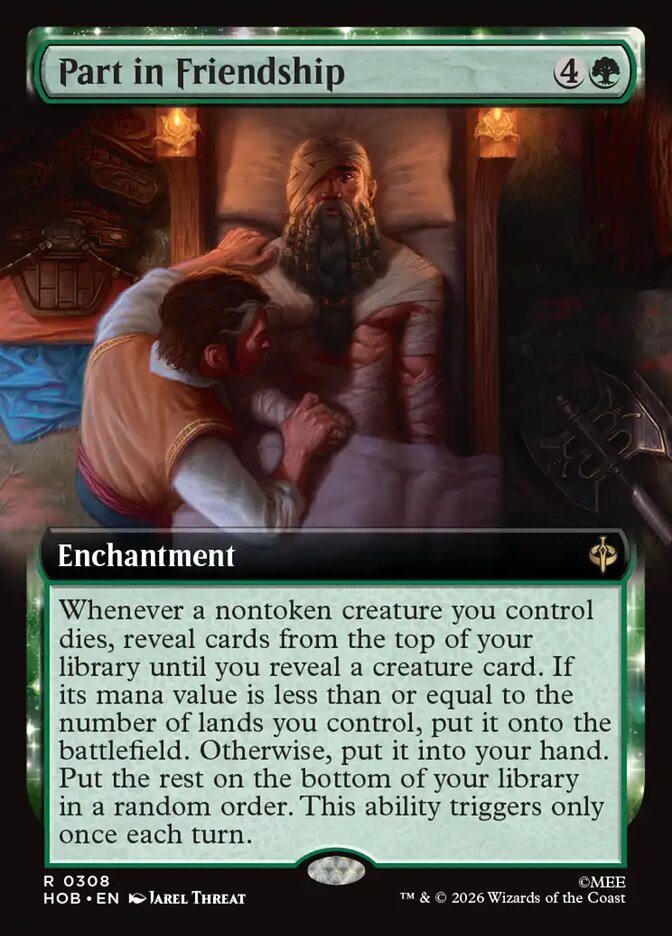 Part in Friendship 308 (The Hobbit) - Extended Art Foil