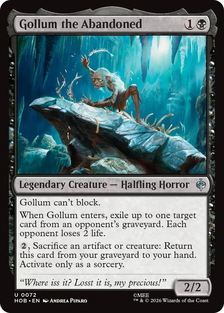 Gollum the Abandoned 72 (The Hobbit) - Foil