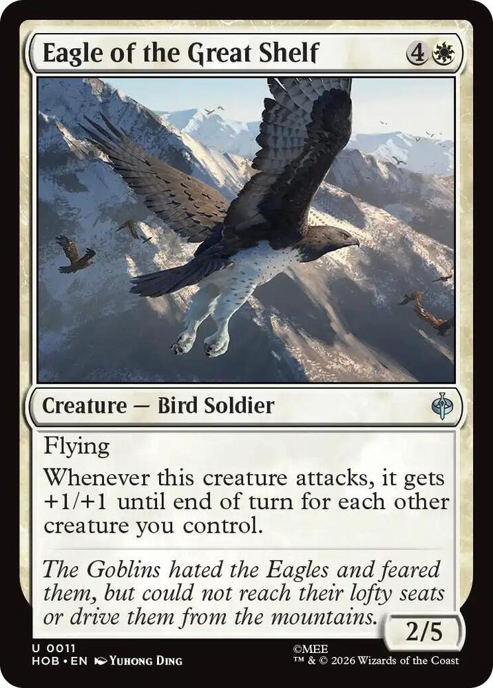 Eagle of the Great Shelf 11 (The Hobbit)