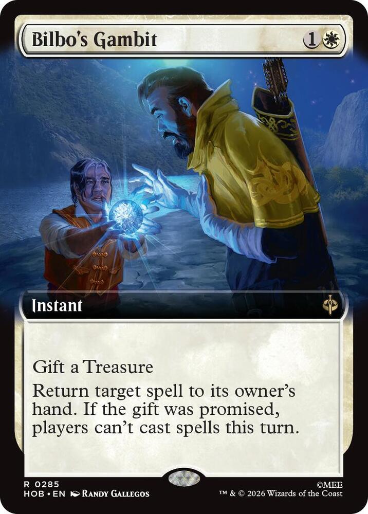 Bilbo's Gambit 285 (The Hobbit) - Extended Art