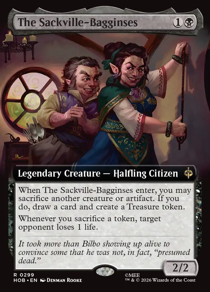 The Sackville-Bagginses 299 (The Hobbit) - Extended Art Foil