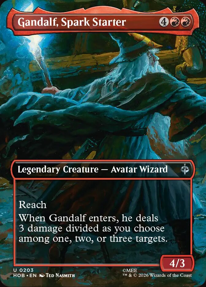 Gandalf, Spark Starter 203 (The Hobbit) - Borderless