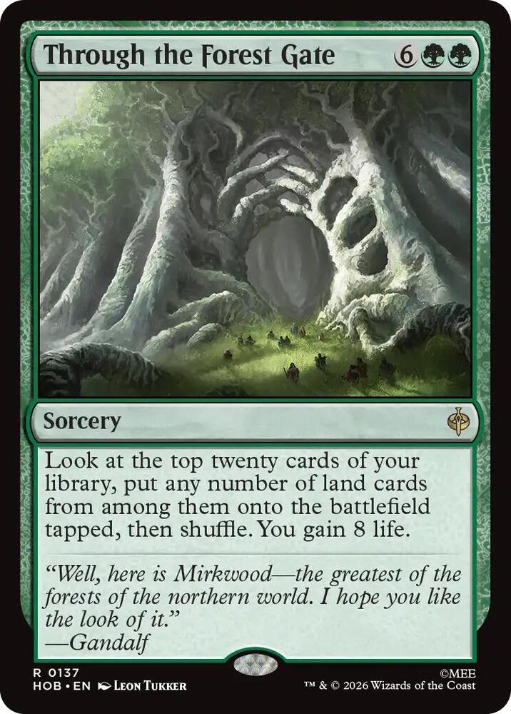 Through the Forest Gate 137 (The Hobbit) - Foil