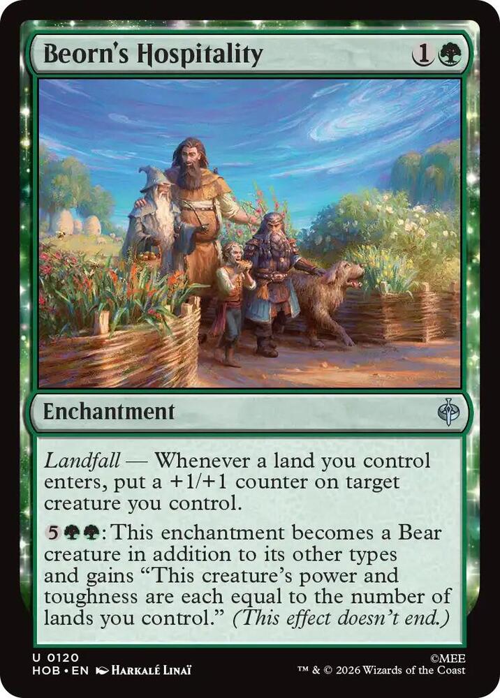 Beorn's Hospitality 120 (The Hobbit) - Foil