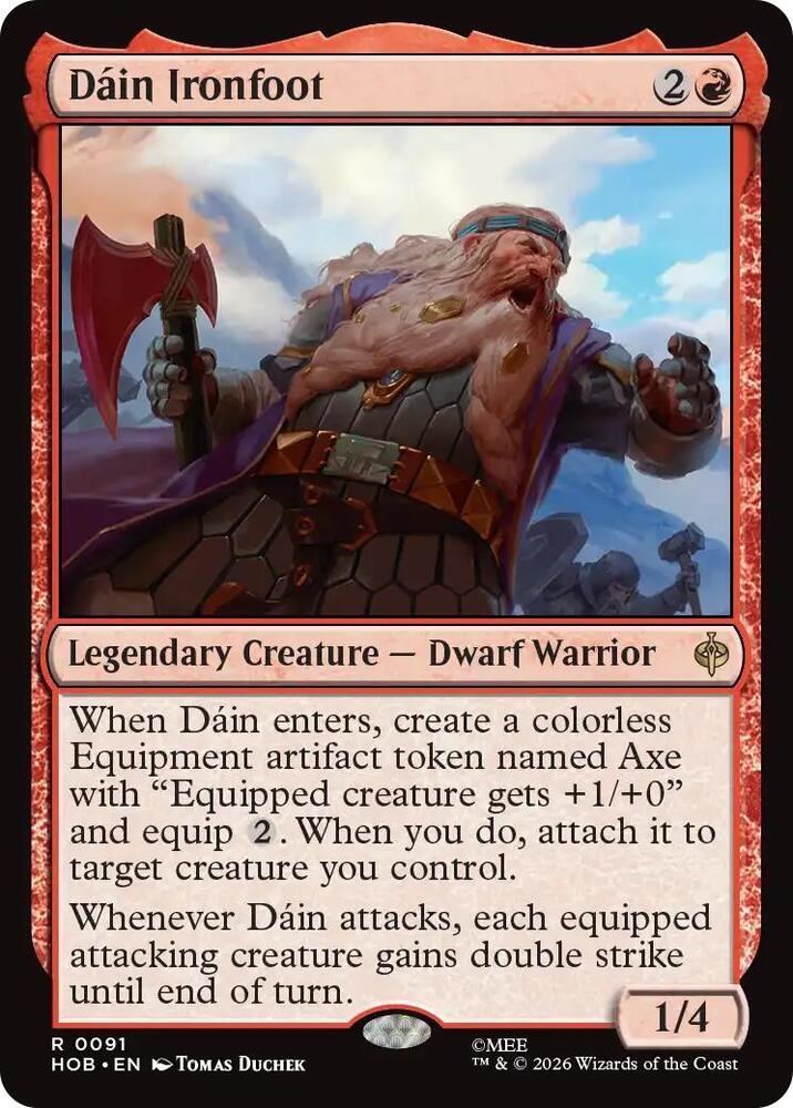 Dain Ironfoot 91 (The Hobbit) - Foil